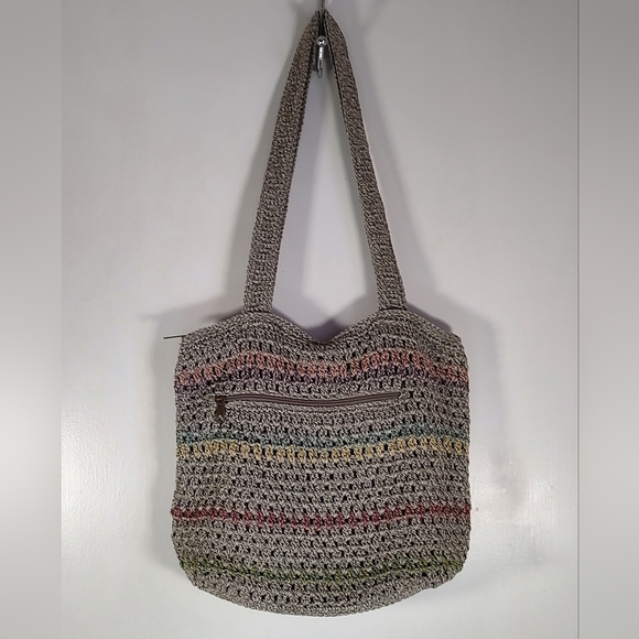 The Sak Multicolor Crochet Tote Bag - Picture 1 of 8